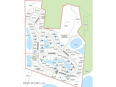 Build your dream home in the peaceful Live Oak Golf & Country on The Oaks Golf Club in Florida - for sale on GolfHomes.com, golf home, golf lot