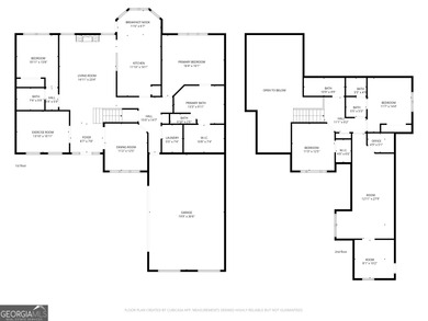 WOW! Located in highly sought after OVERLOOK of SummerGrove on Summergrove Golf Club in Georgia - for sale on GolfHomes.com, golf home, golf lot