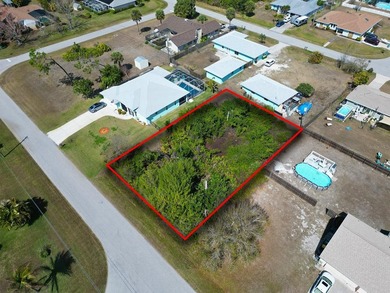 One of the Only Vacant Lots in this Prime Englewood Location on Oyster Creek Golf Club in Florida - for sale on GolfHomes.com, golf home, golf lot