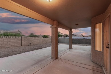 Charming Southwestern-style 3-bed, 2-bath home on a spacious on Arizona City Golf Club in Arizona - for sale on GolfHomes.com, golf home, golf lot
