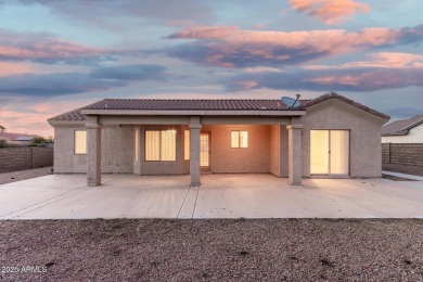 Charming Southwestern-style 3-bed, 2-bath home on a spacious on Arizona City Golf Club in Arizona - for sale on GolfHomes.com, golf home, golf lot