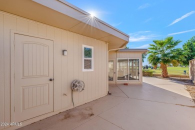 This charming 2-bedroom, 2-bathroom home spans 1,628 sqft and is on Sun City Riverview Golf Course in Arizona - for sale on GolfHomes.com, golf home, golf lot