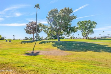 This charming 2-bedroom, 2-bathroom home spans 1,628 sqft and is on Sun City Riverview Golf Course in Arizona - for sale on GolfHomes.com, golf home, golf lot