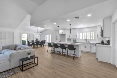 IF YOU'RE LOOKING FOR A MODERN OPEN FLOOR PLAN ON THE COURSE on Palm Valley Golf Course in Nevada - for sale on GolfHomes.com, golf home, golf lot