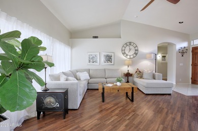 Entertainer's dream in this highly sought-after Camelback Squaw on Westbrook Village / Vista Golf Course in Arizona - for sale on GolfHomes.com, golf home, golf lot