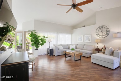 Entertainer's dream in this highly sought-after Camelback Squaw on Westbrook Village / Vista Golf Course in Arizona - for sale on GolfHomes.com, golf home, golf lot