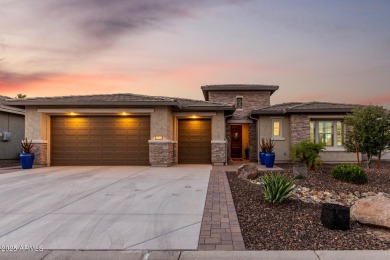 This beautiful Tesoro model is nearly new and is situated on a on Tuscany Falls At Pebble Creek in Arizona - for sale on GolfHomes.com, golf home, golf lot