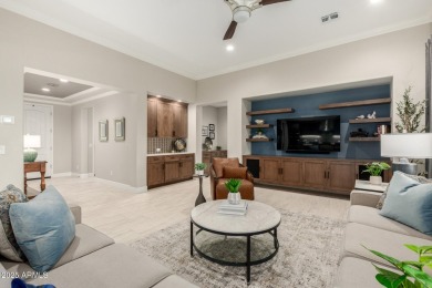 This beautiful Tesoro model is nearly new and is situated on a on Tuscany Falls At Pebble Creek in Arizona - for sale on GolfHomes.com, golf home, golf lot