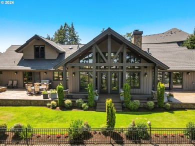 One of a kind custom built timber frame lodge style home. Gated on Creekside Golf Course in Oregon - for sale on GolfHomes.com, golf home, golf lot