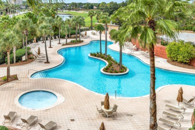 This fully furnished, beachside getaway offers breathtaking on Sandestin Golf and Beach Resort - The Links in Florida - for sale on GolfHomes.com, golf home, golf lot