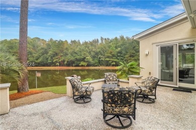 Incredible view from this move-in ready home, situated on a on Hampton Hall Club in South Carolina - for sale on GolfHomes.com, golf home, golf lot