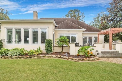 Incredible view from this move-in ready home, situated on a on Hampton Hall Club in South Carolina - for sale on GolfHomes.com, golf home, golf lot