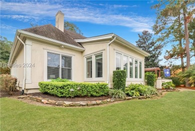 Incredible view from this move-in ready home, situated on a on Hampton Hall Club in South Carolina - for sale on GolfHomes.com, golf home, golf lot