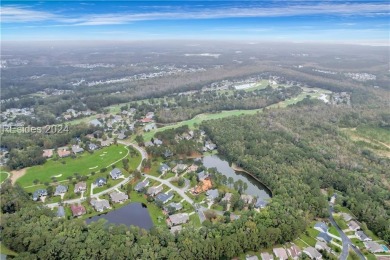 Incredible view from this move-in ready home, situated on a on Hampton Hall Club in South Carolina - for sale on GolfHomes.com, golf home, golf lot