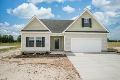 This stunning, brand-new ranch-style home offers spacious and on Cypress Cove Country Club in Virginia - for sale on GolfHomes.com, golf home, golf lot