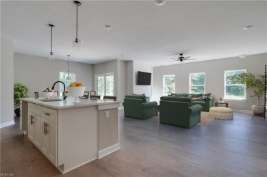 This stunning, brand-new ranch-style home offers spacious and on Cypress Cove Country Club in Virginia - for sale on GolfHomes.com, golf home, golf lot