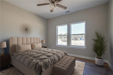 This stunning, brand-new ranch-style home offers spacious and on Cypress Cove Country Club in Virginia - for sale on GolfHomes.com, golf home, golf lot