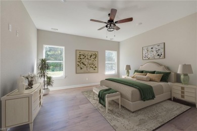 This stunning, brand-new ranch-style home offers spacious and on Cypress Cove Country Club in Virginia - for sale on GolfHomes.com, golf home, golf lot