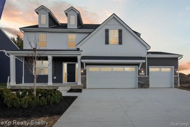 Welcome to this stunning new construction colonial in Macomb on Cracklewood Golf Club in Michigan - for sale on GolfHomes.com, golf home, golf lot