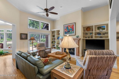 This custom-built all brick home is beautifully positioned along on Members Club At St. James Plantation in North Carolina - for sale on GolfHomes.com, golf home, golf lot