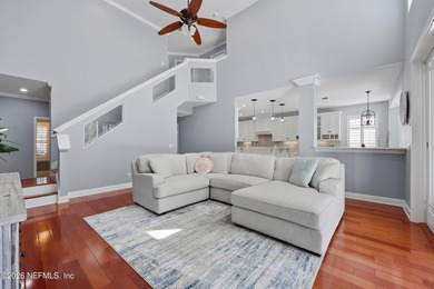 Thoughtfully updated POOL HOME designed for indoor-outdoor on Golf Club At South Hampton in Florida - for sale on GolfHomes.com, golf home, golf lot