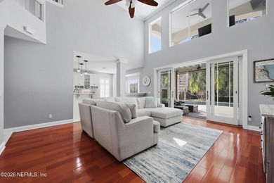 Thoughtfully updated POOL HOME designed for indoor-outdoor on Golf Club At South Hampton in Florida - for sale on GolfHomes.com, golf home, golf lot