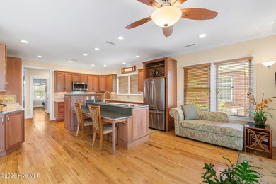 This custom-built all brick home is beautifully positioned along on Members Club At St. James Plantation in North Carolina - for sale on GolfHomes.com, golf home, golf lot