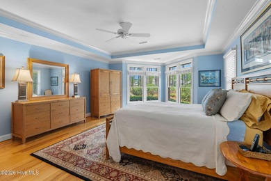 This custom-built all brick home is beautifully positioned along on Members Club At St. James Plantation in North Carolina - for sale on GolfHomes.com, golf home, golf lot