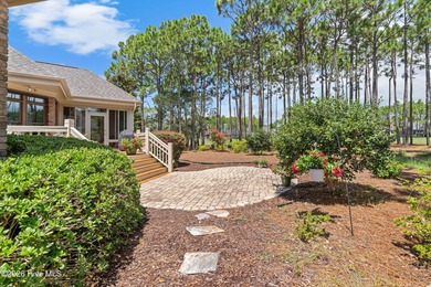 This custom-built all brick home is beautifully positioned along on Members Club At St. James Plantation in North Carolina - for sale on GolfHomes.com, golf home, golf lot