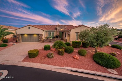 Envision unwinding in your personal sanctuary within the on Corte Bella Golf Club in Arizona - for sale on GolfHomes.com, golf home, golf lot