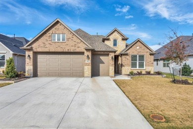 Welcome Home! This lovely one-year-old Bella (brick & stone on Wildhorse Golf Club of Robson Ranch in Texas - for sale on GolfHomes.com, golf home, golf lot