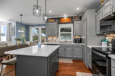 Fabulous 2-sty home backs south to Prairie Highlands golf course on Prairie Highlands Golf Course in Kansas - for sale on GolfHomes.com, golf home, golf lot