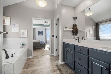 Fabulous 2-sty home backs south to Prairie Highlands golf course on Prairie Highlands Golf Course in Kansas - for sale on GolfHomes.com, golf home, golf lot