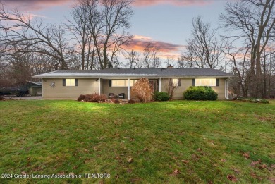 Ooh la la! Quality in every component. Gorgeous ranch sitting on on Brookshire Inn and Golf Club in Michigan - for sale on GolfHomes.com, golf home, golf lot