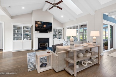 Modern luxury meets serene golf-course living in this immaculate on Members Club At St. James Plantation in North Carolina - for sale on GolfHomes.com, golf home, golf lot