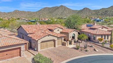 Turn-key mountain living in Las Sendas' Stonecliff enclave. This on Las Sendas Golf Club in Arizona - for sale on GolfHomes.com, golf home, golf lot