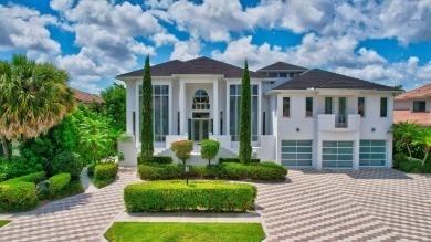 South Beach Art Deco meets Boca Raton in this 6 bedroom 6.5 on Boca Grove Golf and Tennis in Florida - for sale on GolfHomes.com, golf home, golf lot