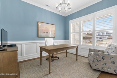 Modern luxury meets serene golf-course living in this immaculate on Members Club At St. James Plantation in North Carolina - for sale on GolfHomes.com, golf home, golf lot