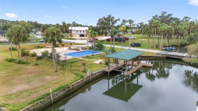 PRICE IMPROVEMENT! Your Waterfront Oasis awaits with this Canal on Plantation Inn and Golf Resort  in Florida - for sale on GolfHomes.com, golf home, golf lot