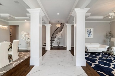 5890 SF (7000 SF livable), 2 levels, custom-built in 2018 on The Signature At West Neck in Virginia - for sale on GolfHomes.com, golf home, golf lot