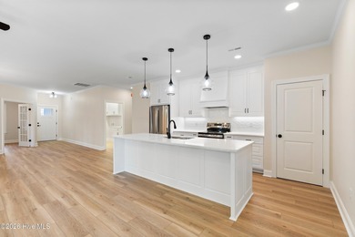 Not all new construction feels the same-and this one proves it on River Landing Golf Course in North Carolina - for sale on GolfHomes.com, golf home, golf lot