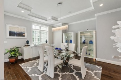 5890 SF (7000 SF livable), 2 levels, custom-built in 2018 on The Signature At West Neck in Virginia - for sale on GolfHomes.com, golf home, golf lot