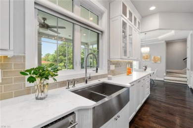 5890 SF (7000 SF livable), 2 levels, custom-built in 2018 on The Signature At West Neck in Virginia - for sale on GolfHomes.com, golf home, golf lot