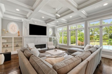5890 SF (7000 SF livable), 2 levels, custom-built in 2018 on The Signature At West Neck in Virginia - for sale on GolfHomes.com, golf home, golf lot