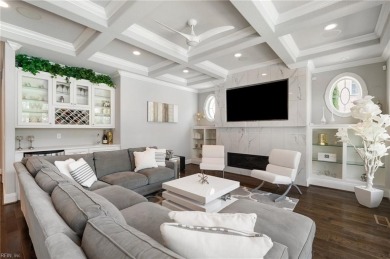 5890 SF (7000 SF livable), 2 levels, custom-built in 2018 on The Signature At West Neck in Virginia - for sale on GolfHomes.com, golf home, golf lot