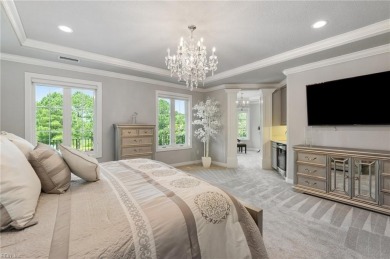 5890 SF (7000 SF livable), 2 levels, custom-built in 2018 on The Signature At West Neck in Virginia - for sale on GolfHomes.com, golf home, golf lot