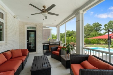 5890 SF (7000 SF livable), 2 levels, custom-built in 2018 on The Signature At West Neck in Virginia - for sale on GolfHomes.com, golf home, golf lot