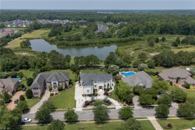 5890 SF (7000 SF livable), 2 levels, custom-built in 2018 on The Signature At West Neck in Virginia - for sale on GolfHomes.com, golf home, golf lot