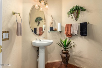 Immaculate golf course home in the prestigious 55+ Sun City on Sun City Grand Golf Couse and Club in Arizona - for sale on GolfHomes.com, golf home, golf lot