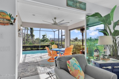 Privacy Galore!  Huge lot with heated POOL and LAKE view! The on LPGA International Golf Course in Florida - for sale on GolfHomes.com, golf home, golf lot